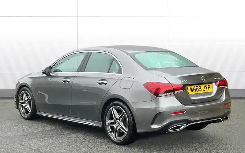 Used Mercedes A200 AMG Line Premium 163 HP (119 kW) 2019 Grey Sedan