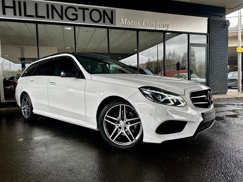 Used Mercedes E220 Premium Plus 2016 White Estate