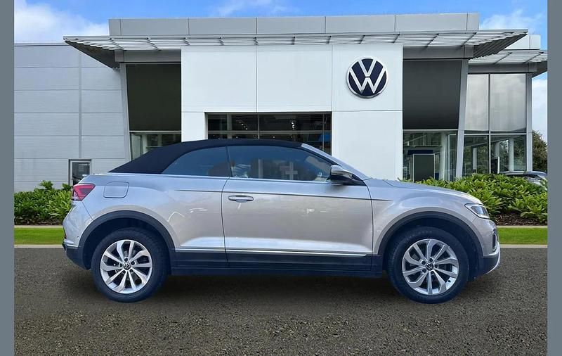 Used VW T-Roc Cabriolet Style 108 HP (79 kW) 2023 Silver Cabriolet