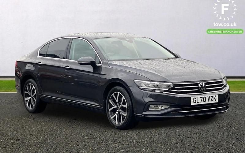 Grey Used 2020 VW Passat SEL Sedan | £17,599 (Fair price) - Image 1/4