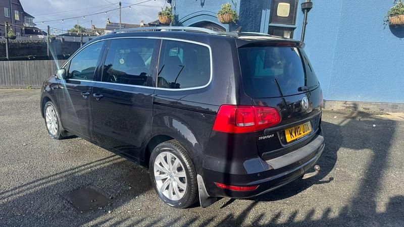 Used VW Sharan SEL 170 HP (125 kW) 2012 Black MPV