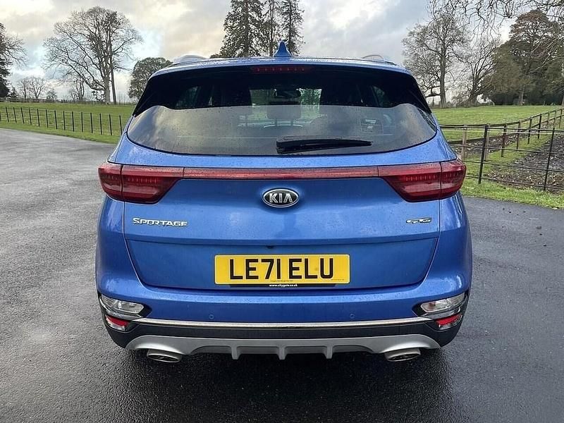 Used Kia Sportage GT-Line 180 HP (132 kW) 2022 Blue SUV