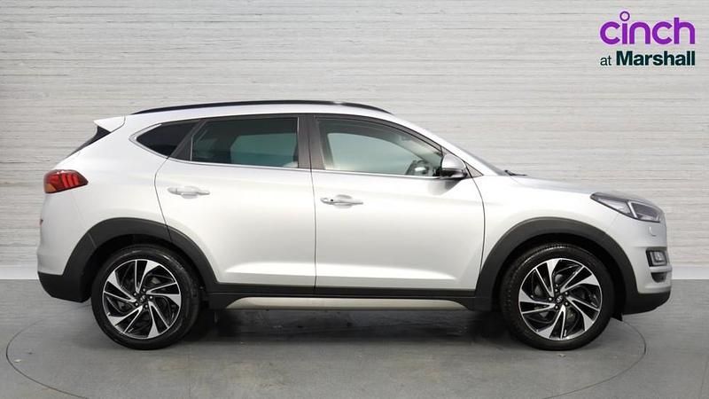 Używany Hyundai Tucson Premium SE 177 KM (130 kW) 2019 Srebrny SUV