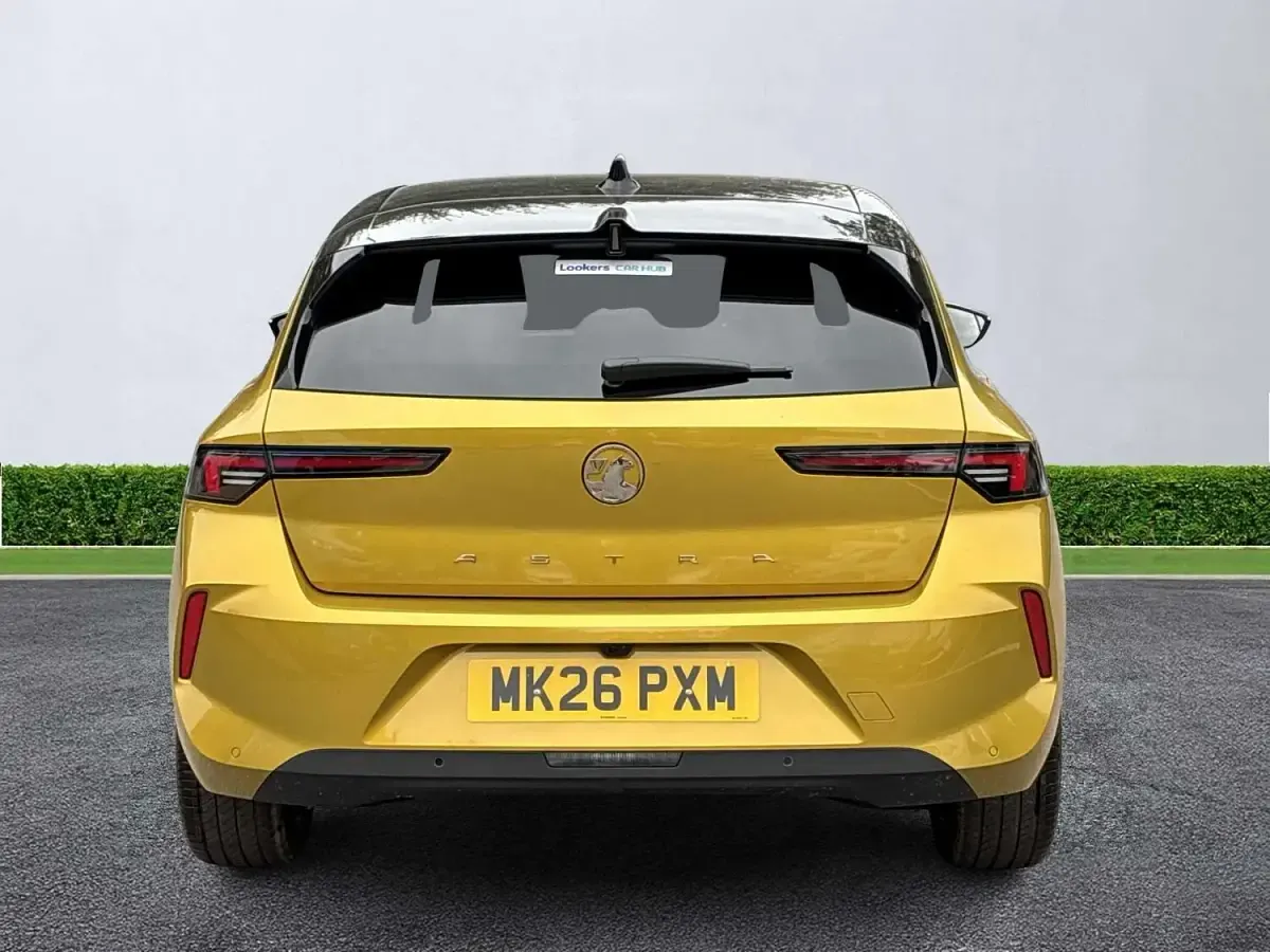 New Vauxhall Astra 2026 Yellow Hatchback