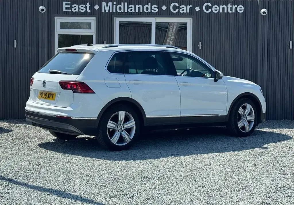 Used VW Tiguan SEL 150 HP (110 kW) 2020 White SUV
