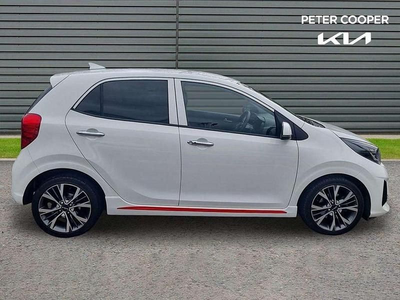 Used Kia Picanto GT-Line S 99 HP (72 kW) 2023 White Hatchback