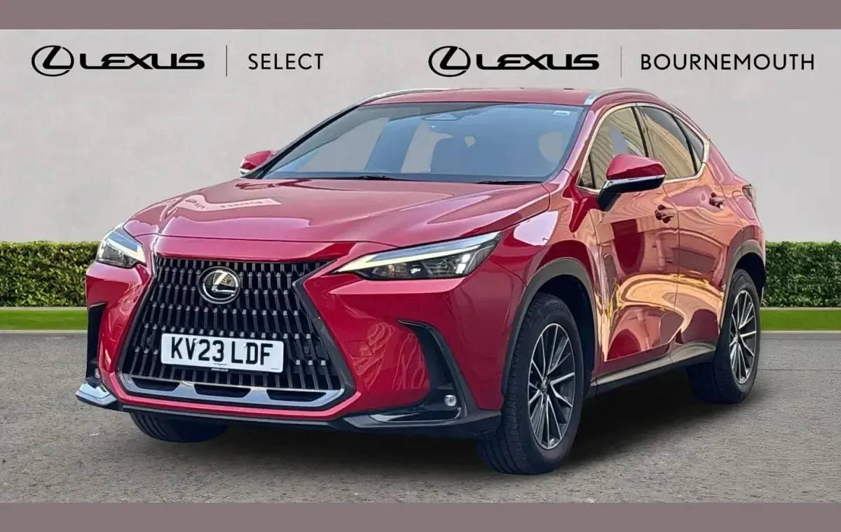 Used Lexus NX350h 239 HP (175 kW) 2023 Red SUV