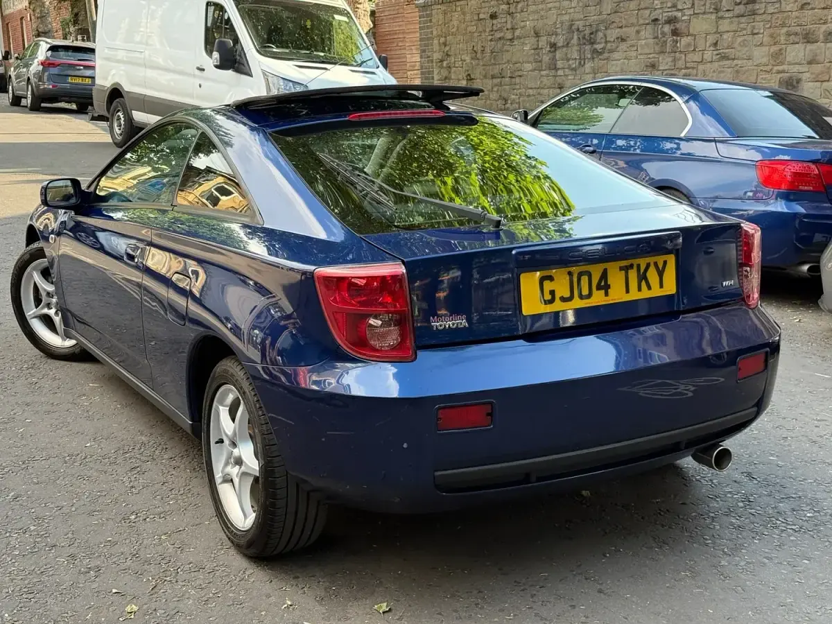 Used Toyota Celica 2004 Blue Coupe