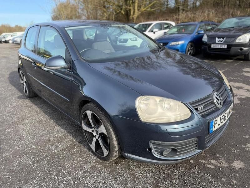 Used VW Golf V GT 2007 Blue Hatchback