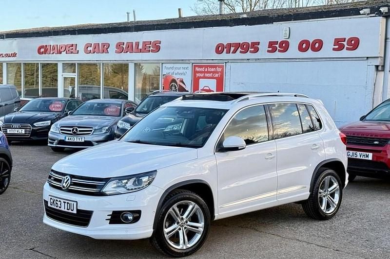 Used VW Tiguan R-line 2013 White SUV