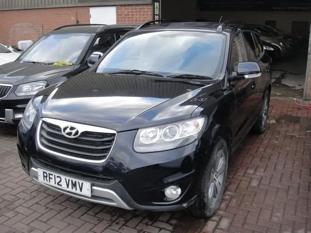 Used Hyundai Santa Fe Premium 194 HP (142 kW) 2012 Blue SUV
