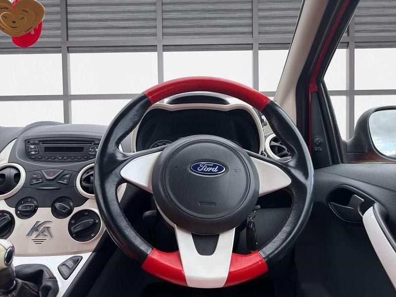 Used Ford Ka Zetec 2010 Red Hatchback