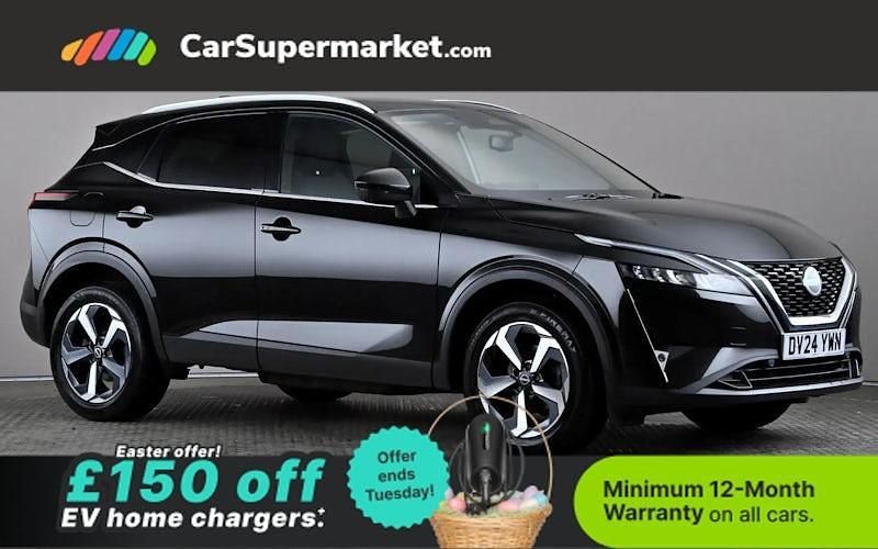 Used Nissan Qashqai N-Connecta 158 HP (116 kW) 2023 Black SUV