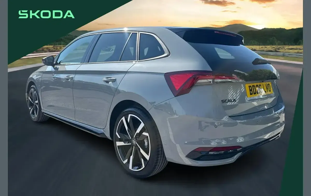 New Skoda Scala Monte Carlo 113 HP (83 kW) 2026 Grey Hatchback