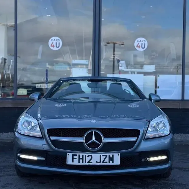 Used Mercedes SLK200 184 HP (135 kW) 2012 Silver Cabriolet