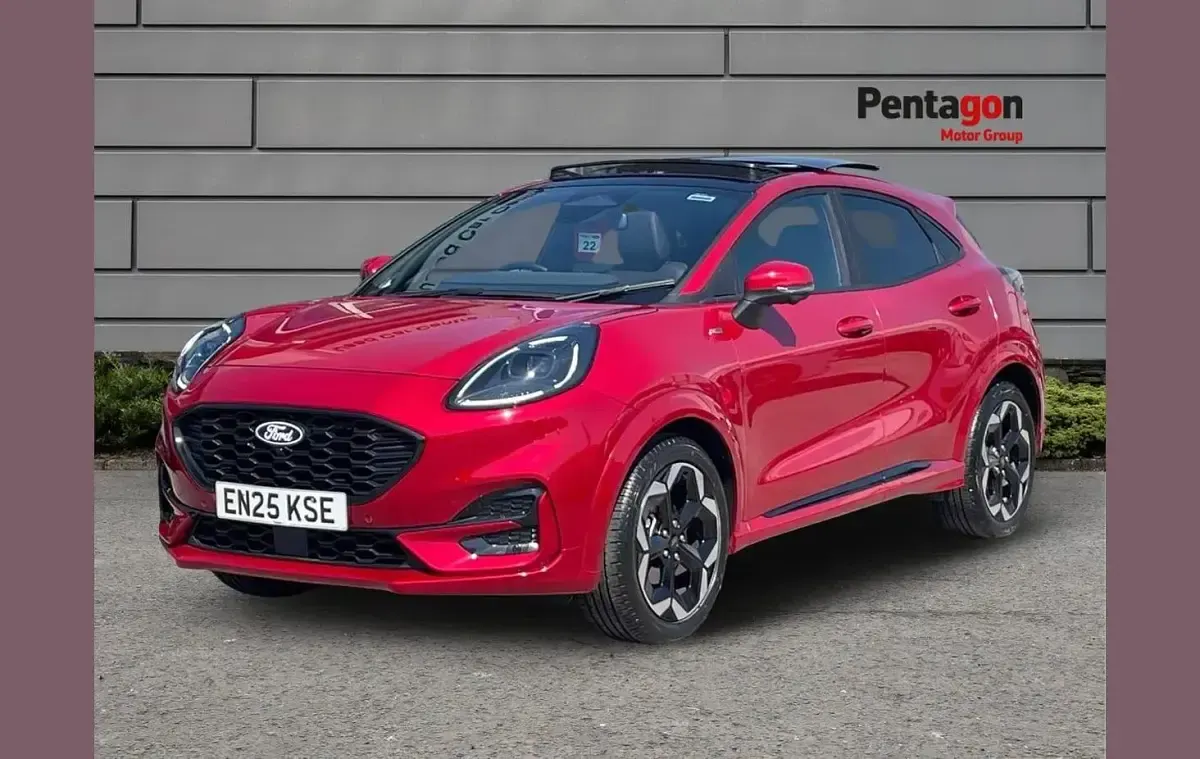 Used Ford Puma ST-Line X 123 HP (90 kW) 2025 Red SUV