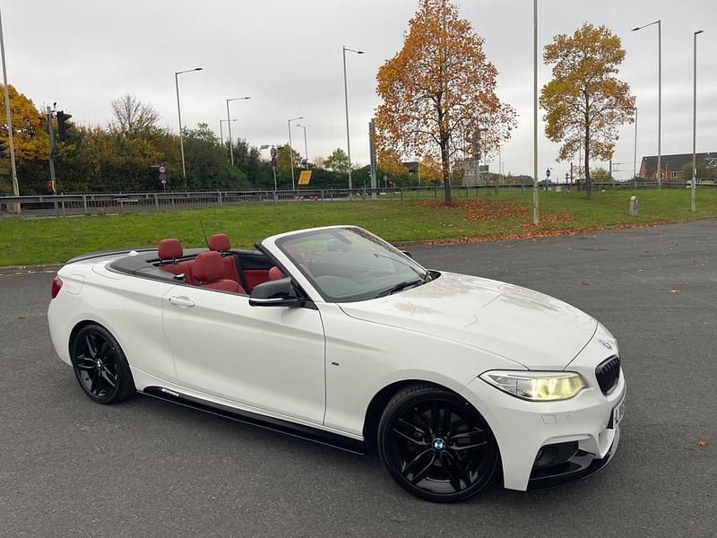 White Used 2015 BMW 220 M Sport Cabriolet | £12,490 (Fair price) - Image 1/4