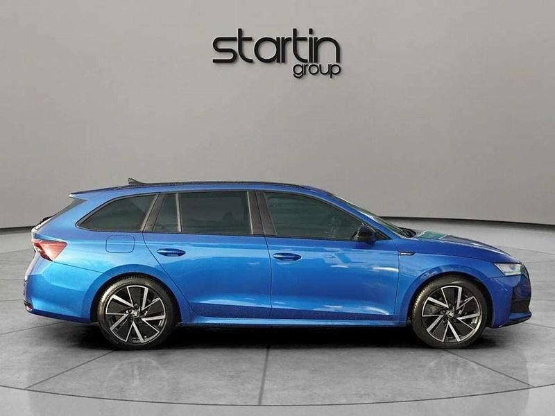 Used Skoda Octavia SportLine 150 HP (110 kW) 2025 Blue Estate