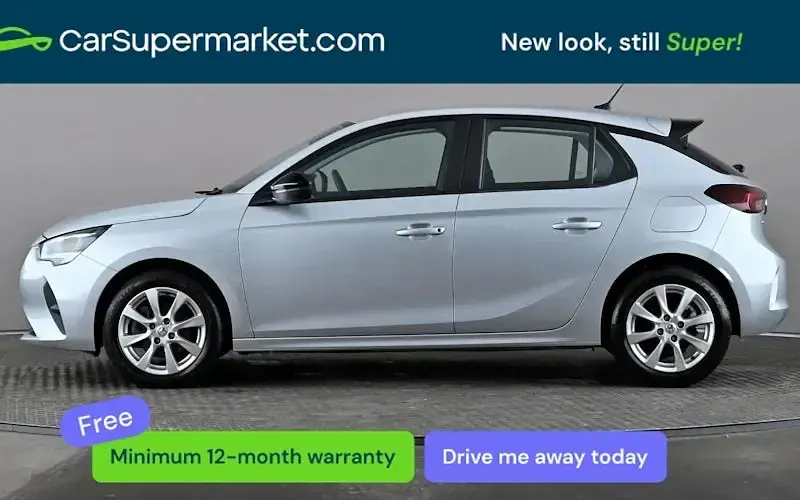 Gebraucht Vauxhall Corsa Design Edition 101 PS (74 kW) 2023 Grau Kleinwagen