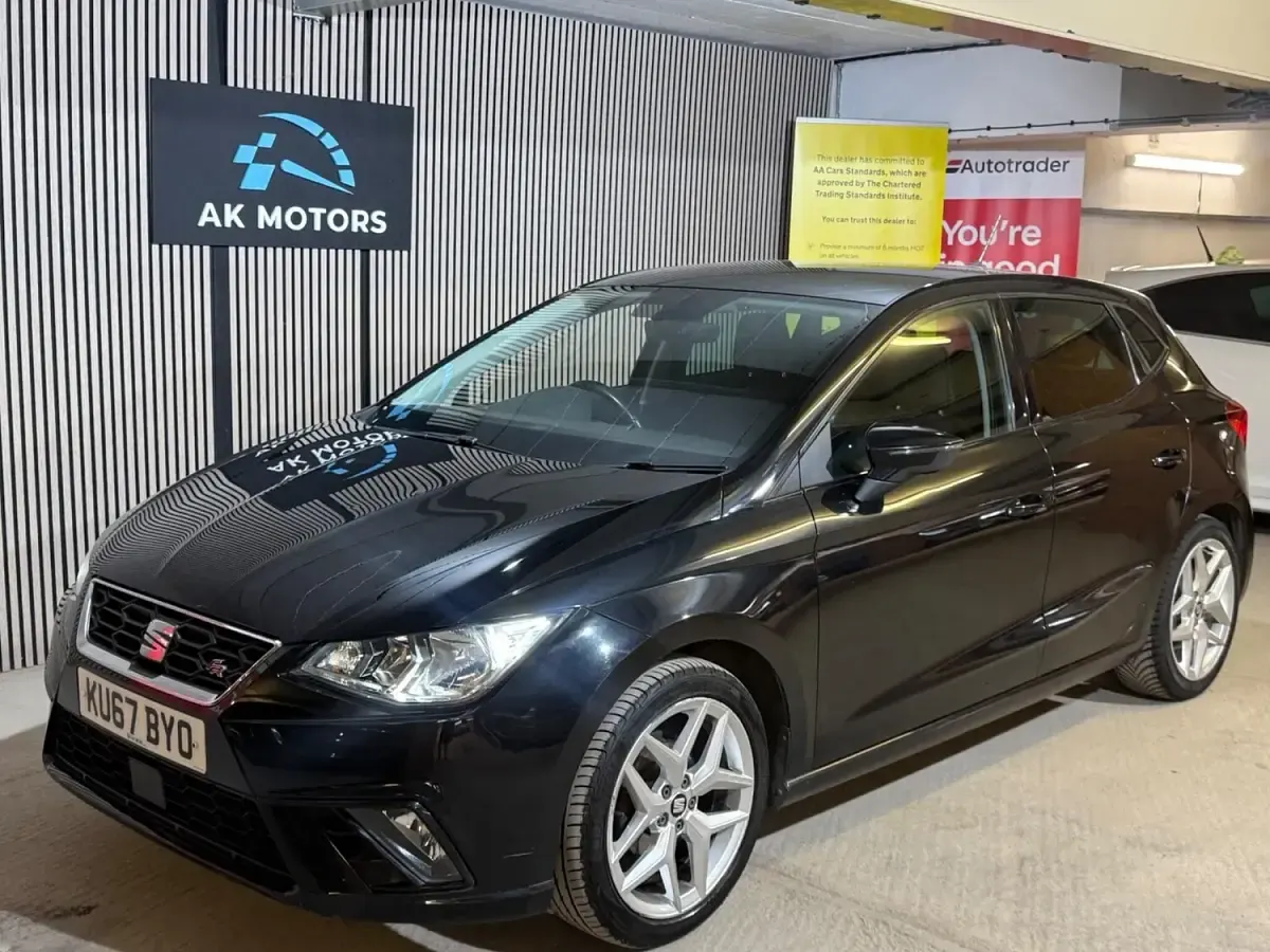 Used Seat Ibiza FR 95 HP (69 kW) 2017 Black Hatchback