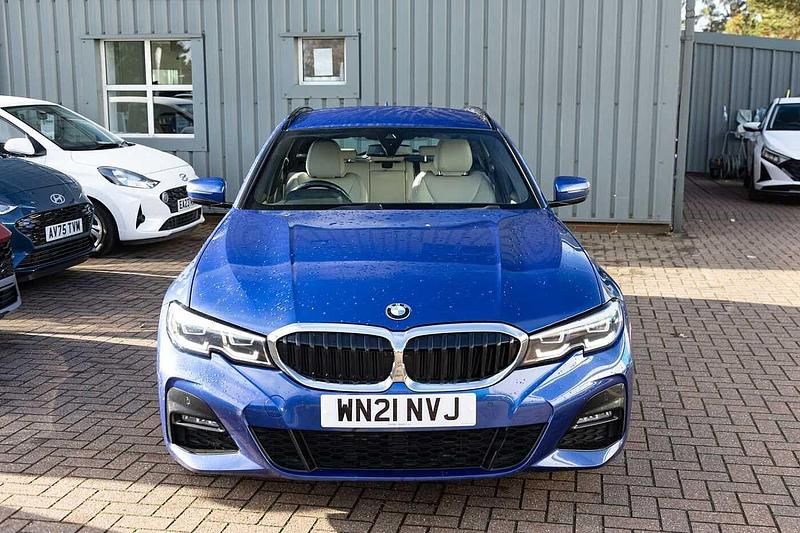 Used BMW 330e M Sport 2021 Blue Estate