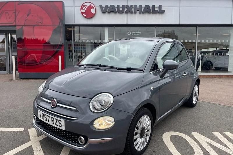Grey Used 2017 Fiat 500 Lounge Hatchback | £7,483 (A bit pricey) - Image 1/1