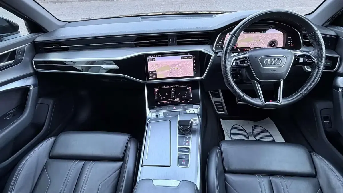 Used Audi A6 S-Line 204 HP (150 kW) 2018 Black Sedan