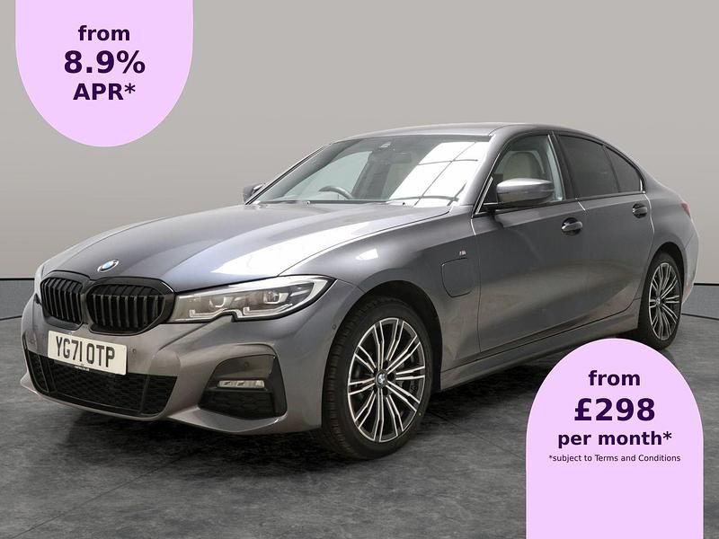 Grey Used 2021 BMW 330e M Sport Sedan | £20,697 (Good price) - Image 1/2