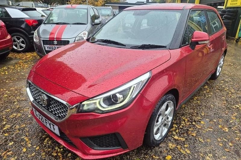 Red Used 2021 MG MG3 Excite Hatchback | £6,595 (Fair price) - Image 1/1
