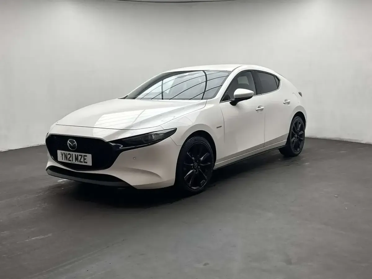 Used Mazda 3 Edition 2021 White Hatchback