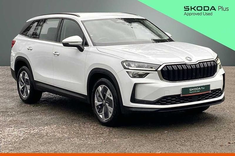 White Used 2024 Skoda Kodiaq SE SUV | £28,120 (Good price) - Image 1/4