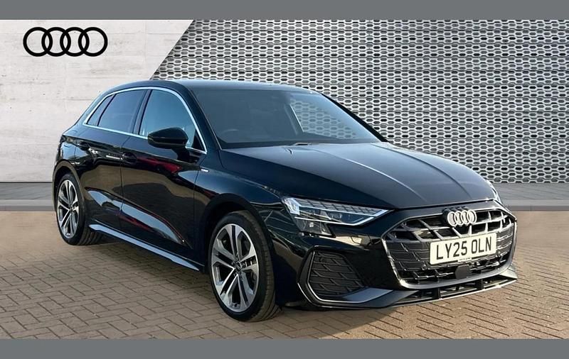 Used Audi A3 S-Line 147 HP (108 kW) 2025 Black Hatchback
