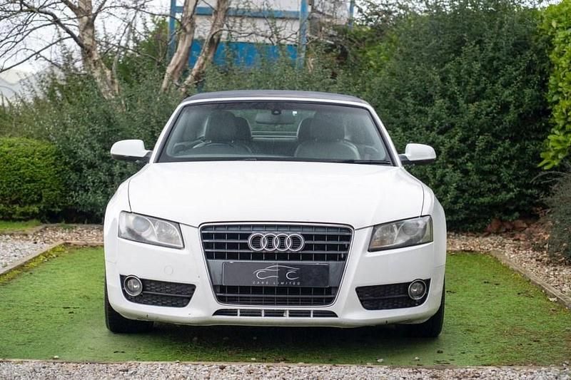 Used Audi A5 Cabriolet Comfort 211 HP (155 kW) 2011 White Cabriolet