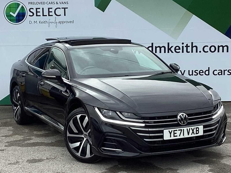 Used VW Arteon R-line 2022 Black Hatchback