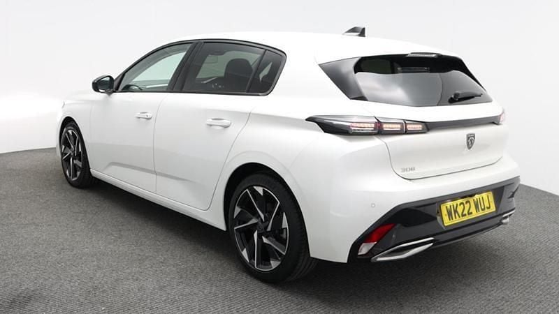 Second-hand Peugeot 308 Allure Premium 129 CP (94 kW) 2022 Alb Hatchback