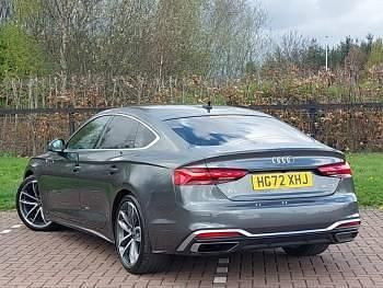Begagnad Audi A5 S-Line 163 HK (119 kW) 2023 Grå Sportkupé