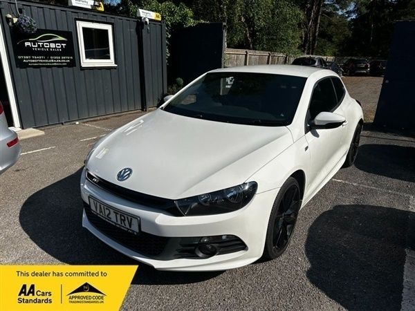 White Used 2012 VW Scirocco R-line Coupe | £7,495 (A bit pricey) - Image 1/1