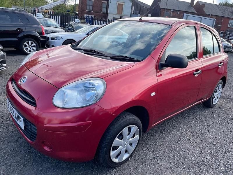 Red Used 2012 Nissan Micra Visia Hatchback | £2,495 (Super price) - Image 1/4