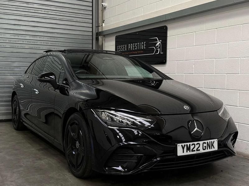 Used Mercedes EQE300 AMG Line Premium 180 kW (245 HP) 2022 Black Sedan