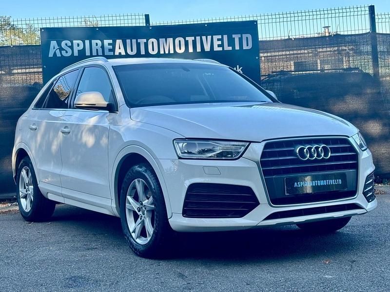 White Used 2018 Audi Q3 S-Line SUV | £9,995 (Expensive) - Image 1/4