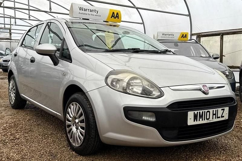 Used Fiat Punto Evo Active 77 HP (56 kW) 2010 Grey Hatchback