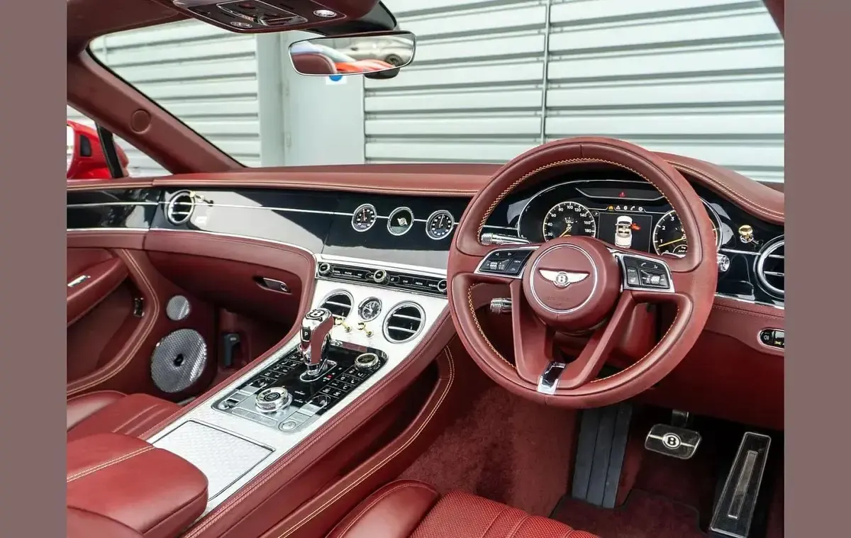 Used Bentley Continental GT Convertible 625 HP (459 kW) 2020 Red Cabriolet