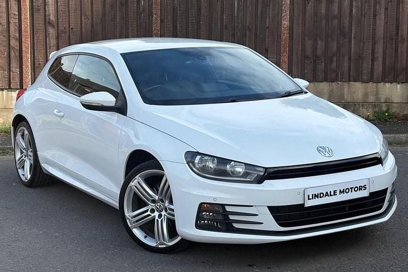 Used VW Scirocco R-line 150 HP (110 kW) 2016 White Coupe