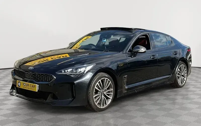 Used Kia Stinger GT-Line S 197 HP (144 kW) 2019 Black Hatchback