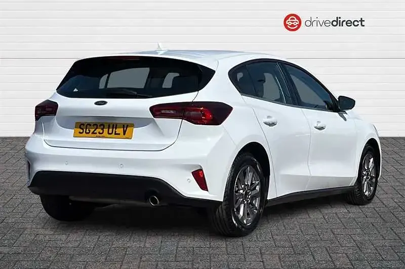 Used Ford Focus Titanium 2023 White Hatchback