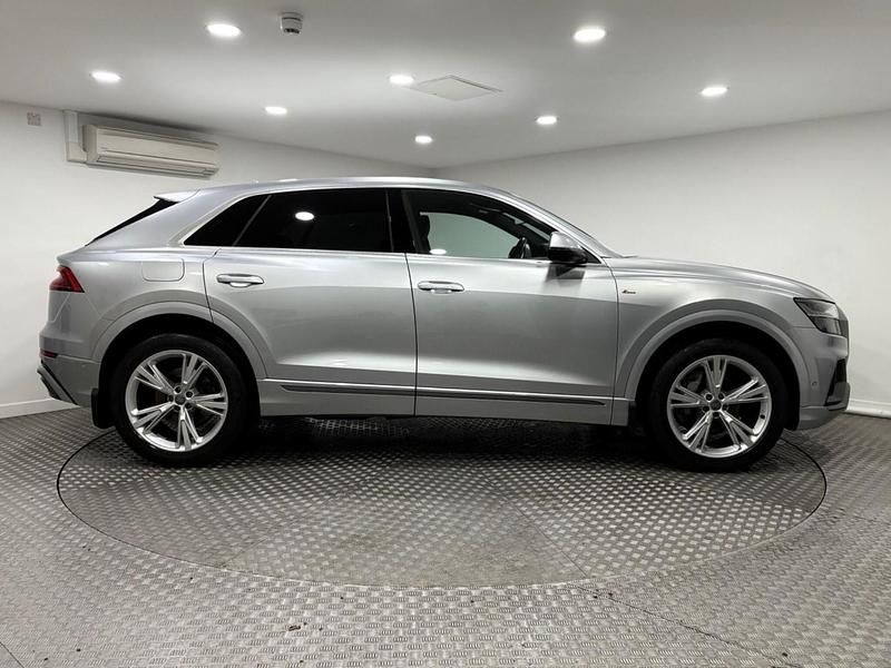 Used Audi Q8 S-Line 286 HP (210 kW) 2019 Silver SUV