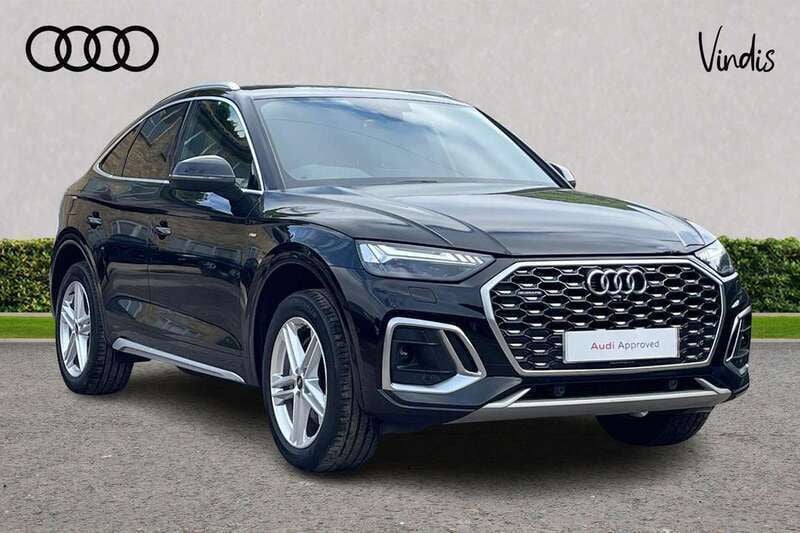 Black Used 2022 Audi Q5 Sportback S-Line SUV | £32,400 (Super price) - Image 1/3