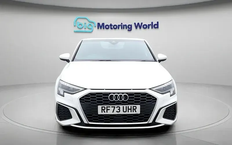 Used Audi A3 S-Line 150 HP (110 kW) 2024 White Sedan