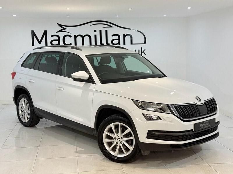 Used Skoda Kodiaq SE 150 HP (110 kW) 2019 White SUV