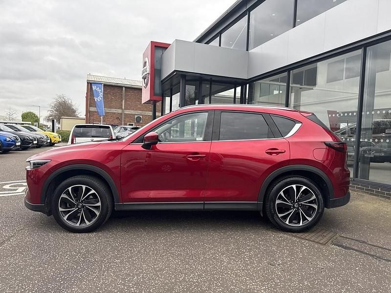 Używany Mazda CX-5 Exclusive-Line 2023 Czerwony SUV